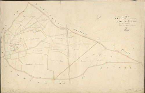 Motte-Feuilly - Section C, dite de Feuilly.