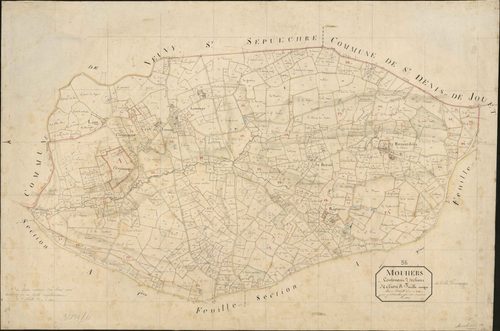 Mouhers - Section B, dite de Limanges.