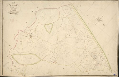 Mouhet - Section A1, dite de Rapissac.