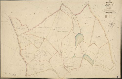 Mouhet - Section C1, dite du Couret.