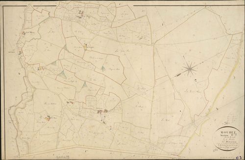 Mouhet - Section C3, dite du Couret.