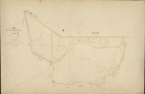 Moulins-sur-Céphons - Section I3, dite du Pin.