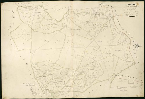 Neuillay-les-Bois - Section A2, dite de la Ferrandière [faussement notée 1e feuille].