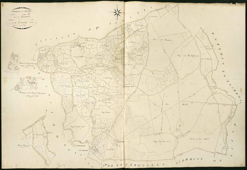 Neuillay-les-Bois - Section B, dite des Bernards.