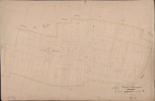 Neuvy-Pailloux - Section C1 [il s'agit à l'origine d'une feuille supplémetaire].