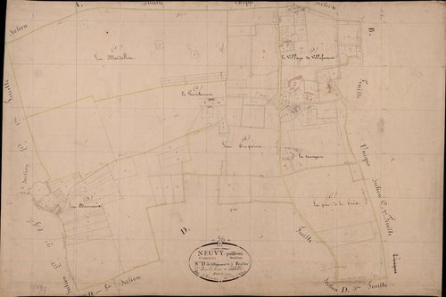 Neuvy-Pailloux - Section D1, dite de Villefavant.