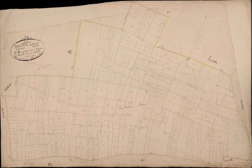 Neuvy-Pailloux - Section D2, dite de Villefavant.