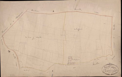 Neuvy-Pailloux - Section E1, dite de Champlait.