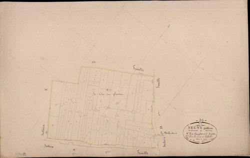 Neuvy-Pailloux - Section E3, dite de Champlait.