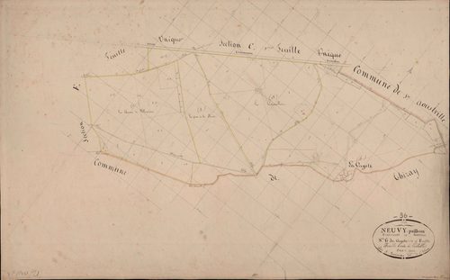 Neuvy-Pailloux - Section G, dite des Vergets.