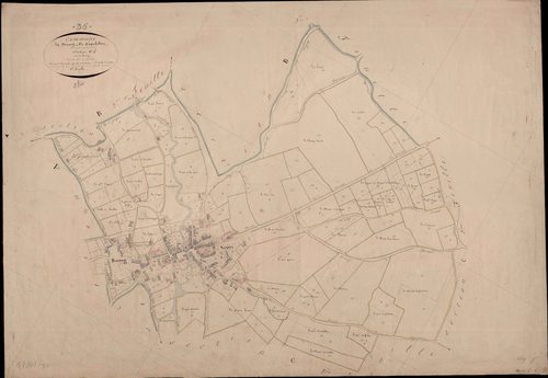 Neuvy-Saint-Sépulchre - Section C1, dite du Bourg.