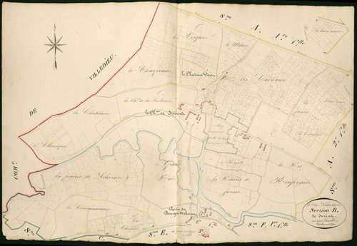 Niherne - Section B, dite de Surins.