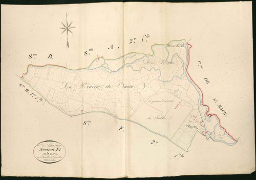 Niherne - Section F1, dite de la Saura.