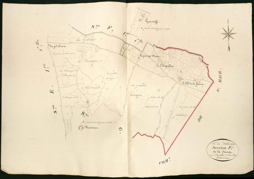 Niherne - Section F2, dite de la Saura.
