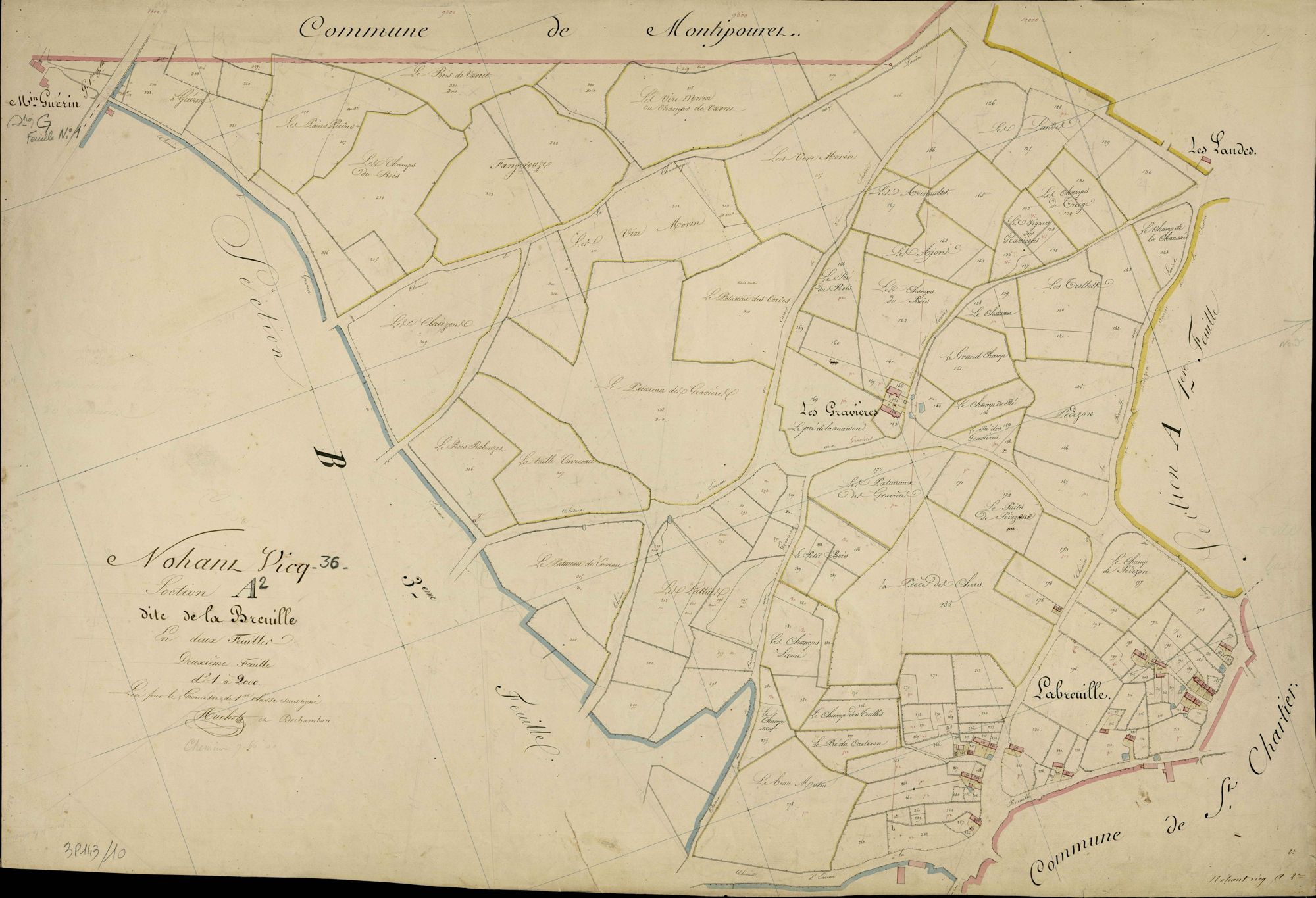 Nohant-Vic - Section A2, dite de la Breuille.