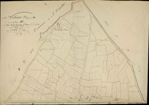 Nohant-Vic - Section B1, dite de la Grange à l'âne et d' Enveau.