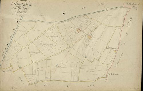 Nohant-Vic - Section C1, dite du Bourg.