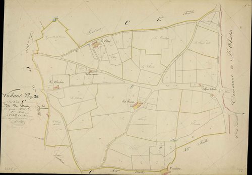 Nohant-Vic - Section C2, dite du Bourg.