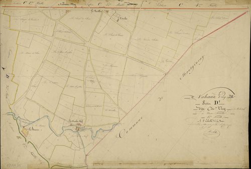 Nohant-Vic - Section D1, dite de Vicq et du Moulin neuf.