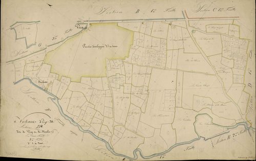 Nohant-Vic - Section D2, dite de Vicq et du Moulin neuf.