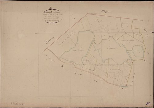 Nuret-Le-Ferron - Section A2, dite du Village de la Loge.