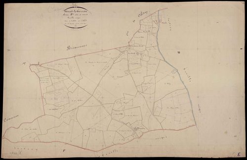 Nuret-Le-Ferron - Section E, dite de Mesle.