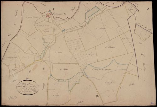 Nuret-Le-Ferron - Section H1, dite du Pavillon.