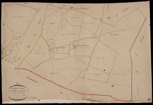 Nuret-Le-Ferron - Section H2, dite du Pavillon.