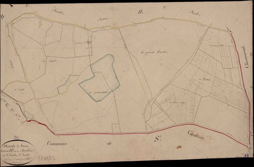Nuret-Le-Ferron - Section H3, dite du Pavillon.