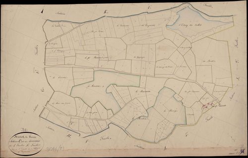 Nuret-Le-Ferron - Section J1, dite des Moreaux.