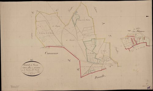 Nuret-Le-Ferron - Section J3, dite des Moreaux.