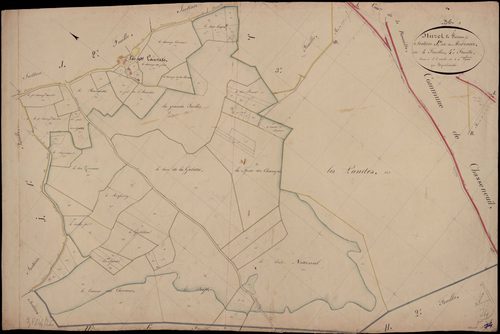 Nuret-Le-Ferron - Section J4, dite des Moreaux.