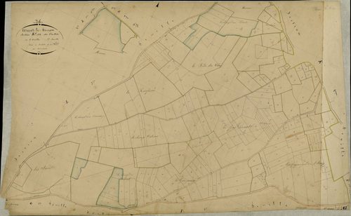 Nuret-Le-Ferron - Section K1, dite des Caillots.