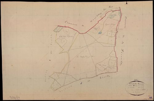 Nuret-Le-Ferron - Section K3, dite des Caillots.