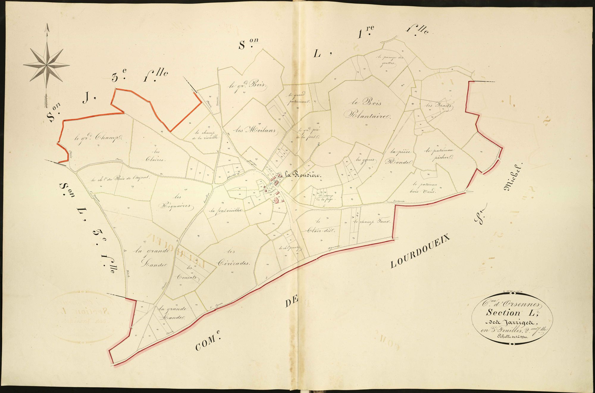 Orsennes - Section L2, dite des Jarriges.