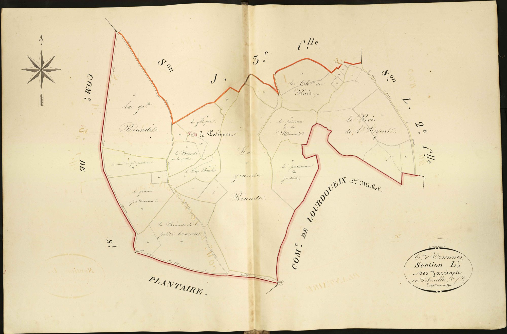 Orsennes - Section L3, dite des Jarriges.