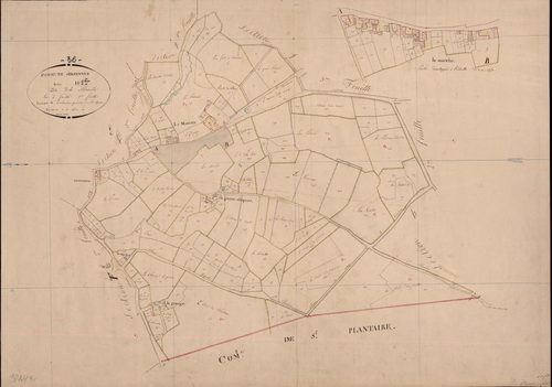 Orsennes - Section H1, dite de la Marche.