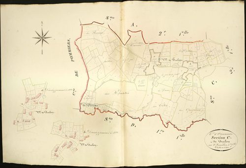 Orsennes - Section C1, dite de Frulon.