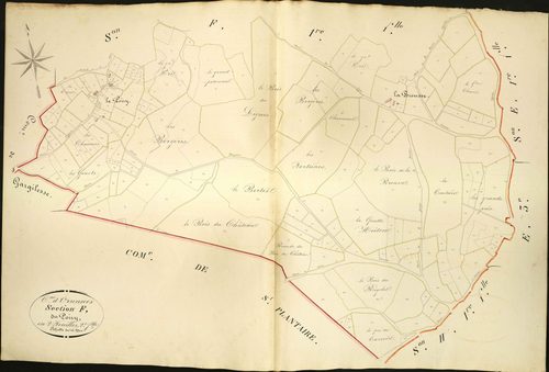 Orsennes - Section F2, dite du Poiry.