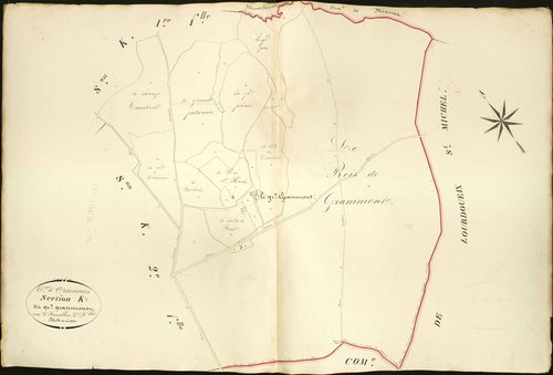 Orsennes - Section K3, dite du Grand Grammont.