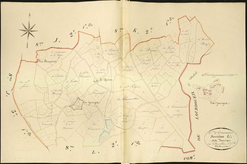 Orsennes - Section L1, dite des Jarriges.