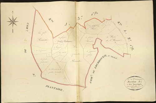 Orsennes - Section L3, dite des Jarriges.