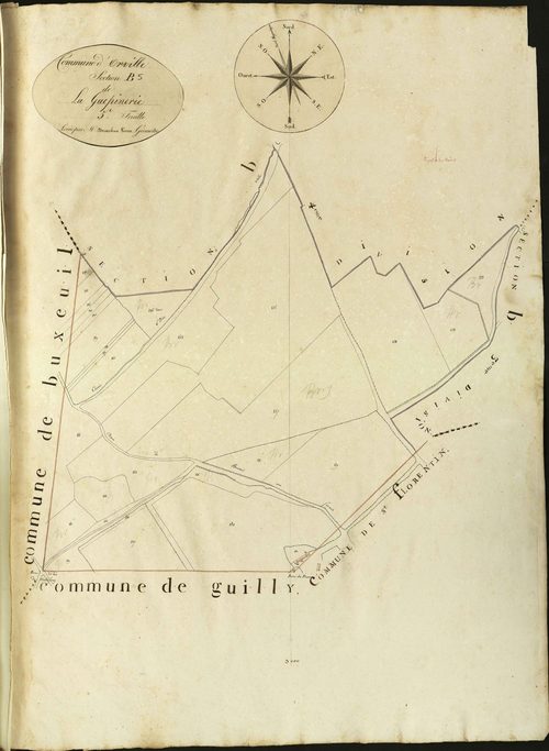 Orville - Section B5, dite de la Guepinerie.