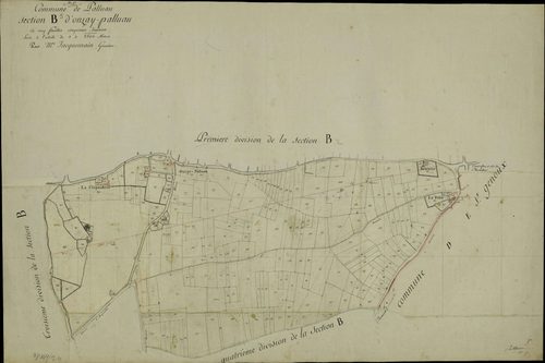 Palluau-sur-Indre - Section B5, dite de Onzay Palluau.
