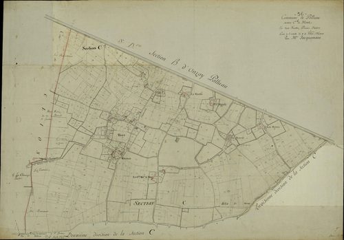 Palluau-sur-Indre - Section C1, dite de Mont.