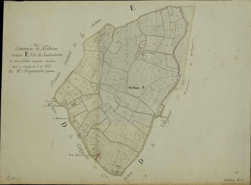 Palluau-sur-Indre - Section E2, dite de la Joubardière.