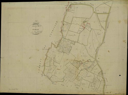 Palluau-sur-Indre - Section H1, dite de Paray (ancienne section B1 de Villebernin).