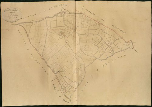 Palluau-sur-Indre - Section E1, dite de la Joubardière.