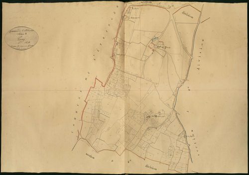 Palluau-sur-Indre - Section H1, dite de Paray (ancienne section B1 de Villebernin).