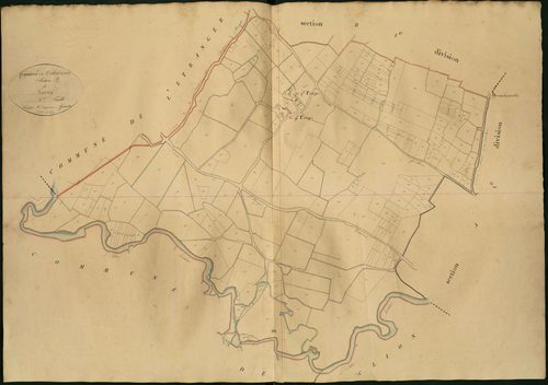 Palluau-sur-Indre - Section H2, dite de Paray (ancienne section B2 de Villebernin).